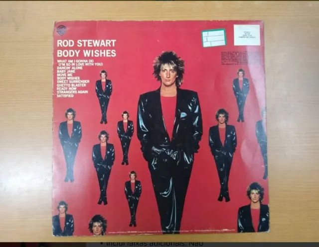 Lp - Rod Stewart - Body Wishes - C/ Encarte 1983 - Foto 2