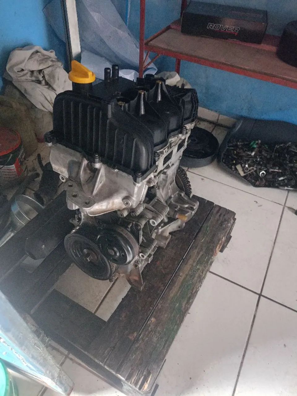 Motor completo kwid 3cc instalado - Foto 2