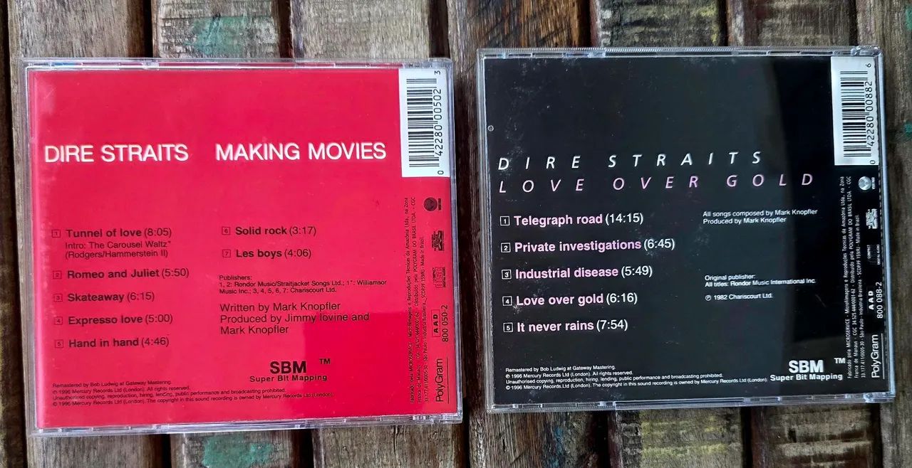 2 álbuns Dire Straits - remasterizados  - Foto 3