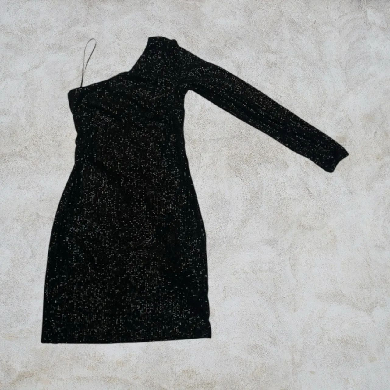 vestido handbook paetê preto p - Foto 2