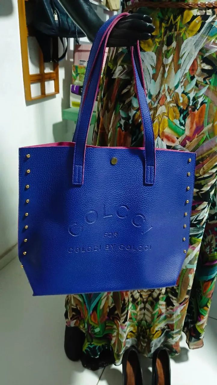 Bolsa azul Colcci Original 