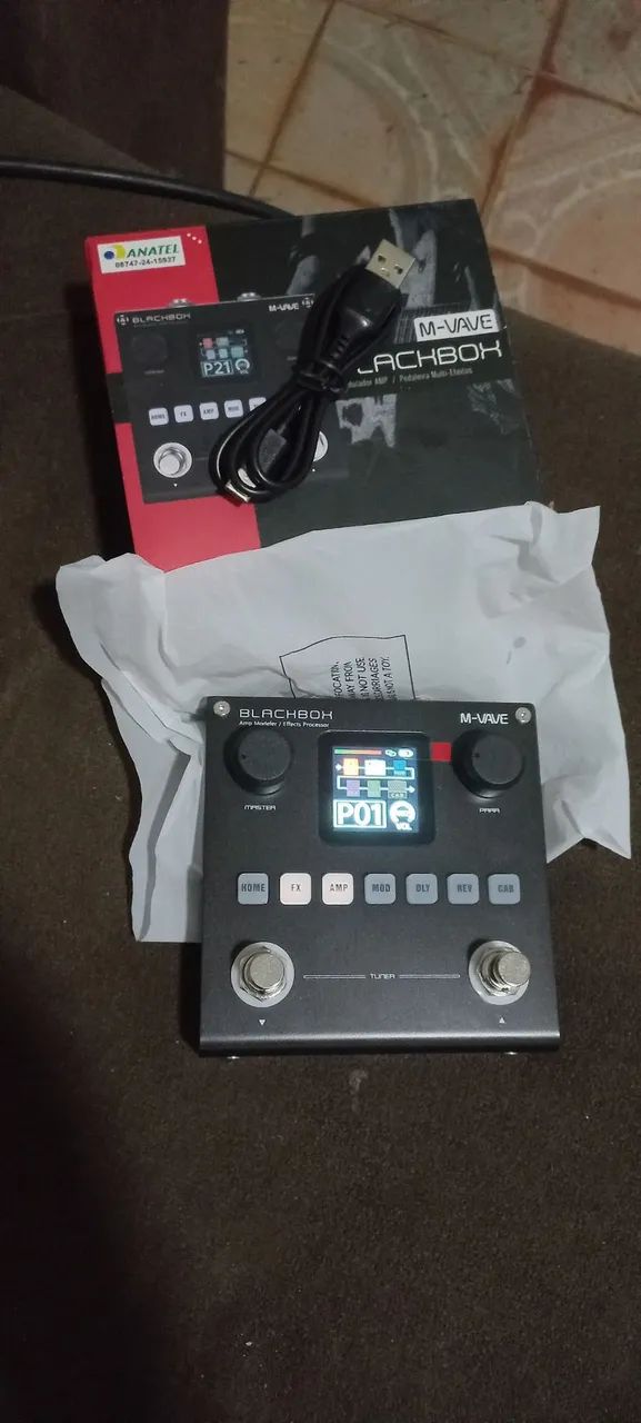 Black Box pedaleira M vave