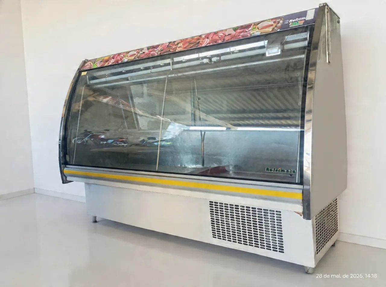 BALCÃO 2 uni EXPOSITOR REFRIGERADO REFRIMATE 2M 