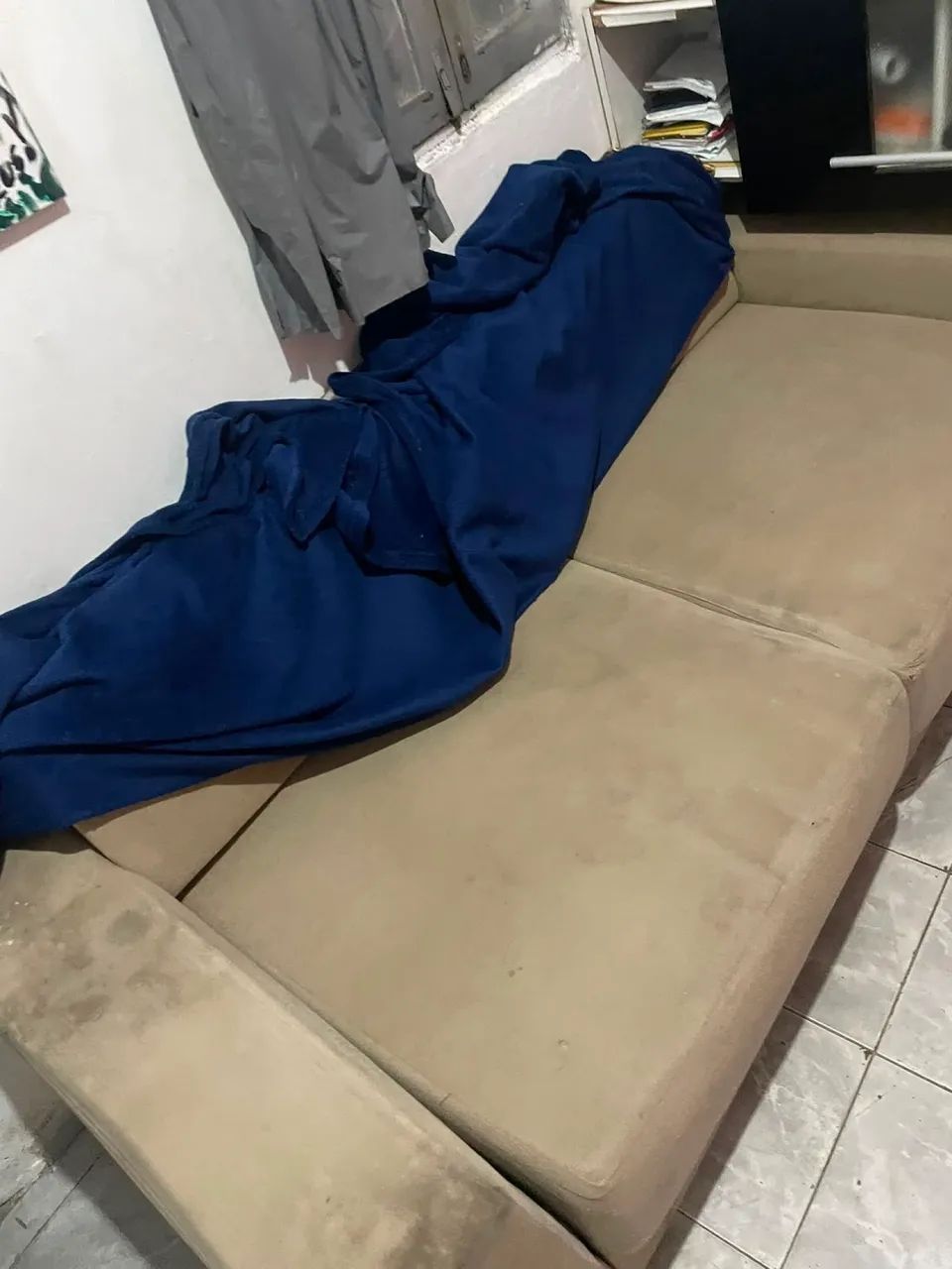 Sofá retrátil 3 lugares