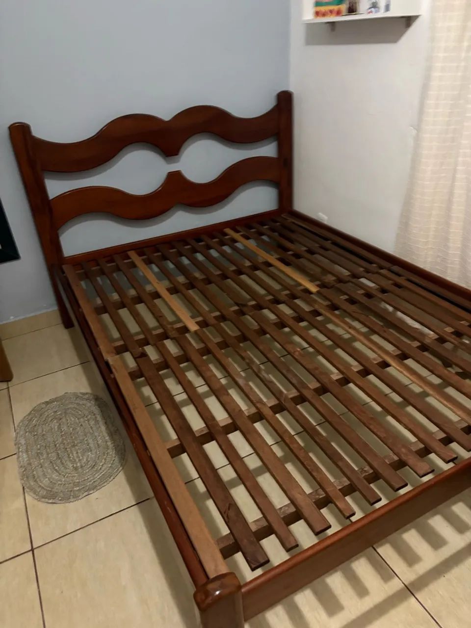 Cama Madeira Maciça Casal  - Foto 3