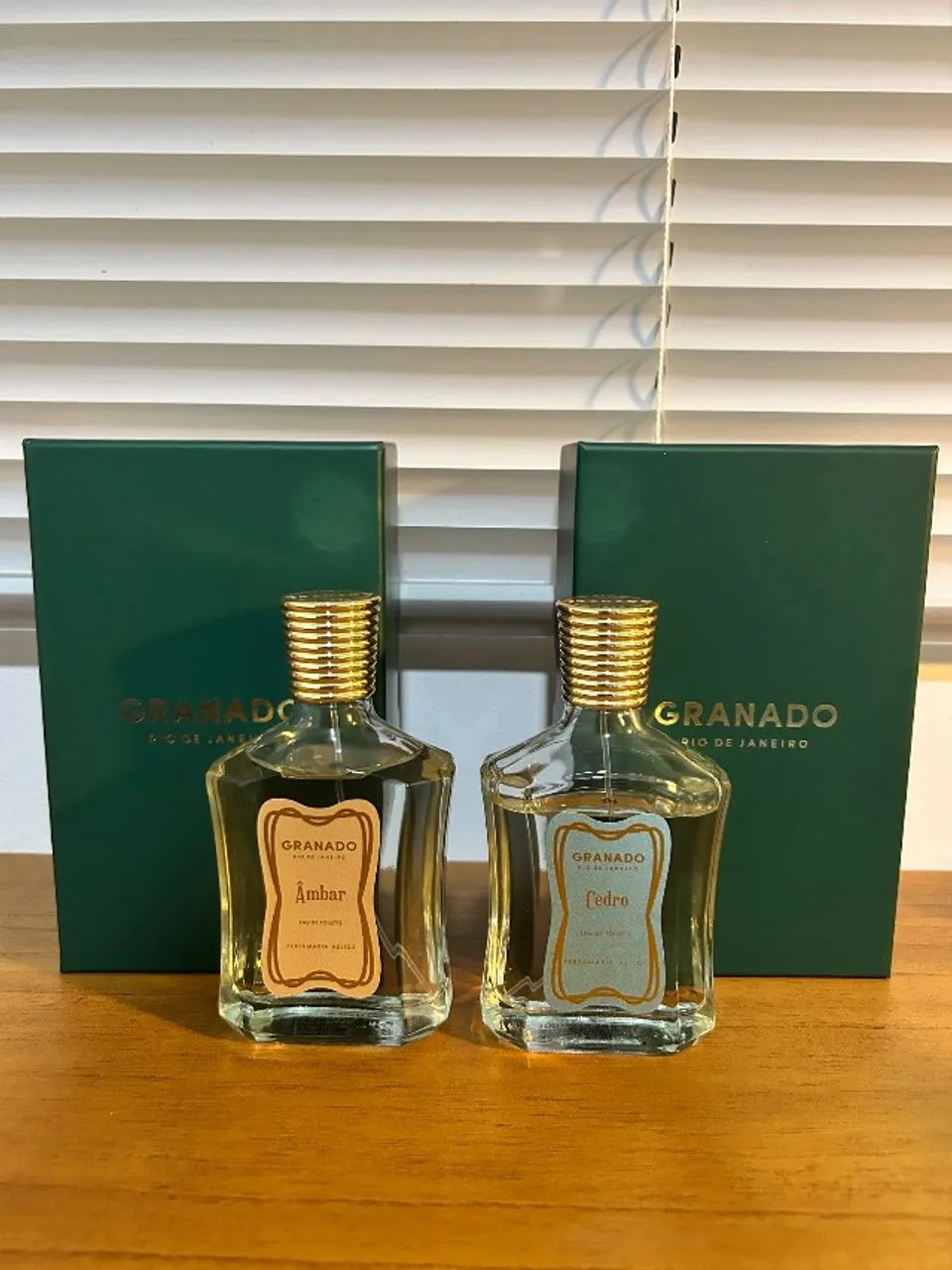 Kit Perfumes Granado Cedro e Âmbar