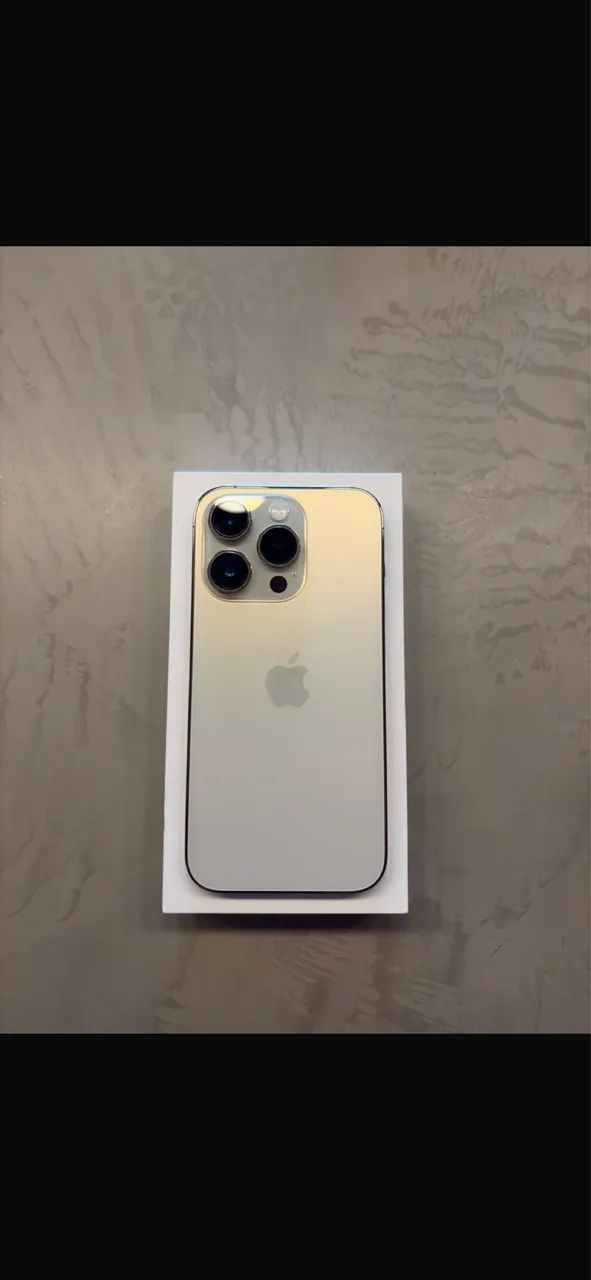 iPhone 14 PRO 256GB bateria 77% com caixa - Celulares e