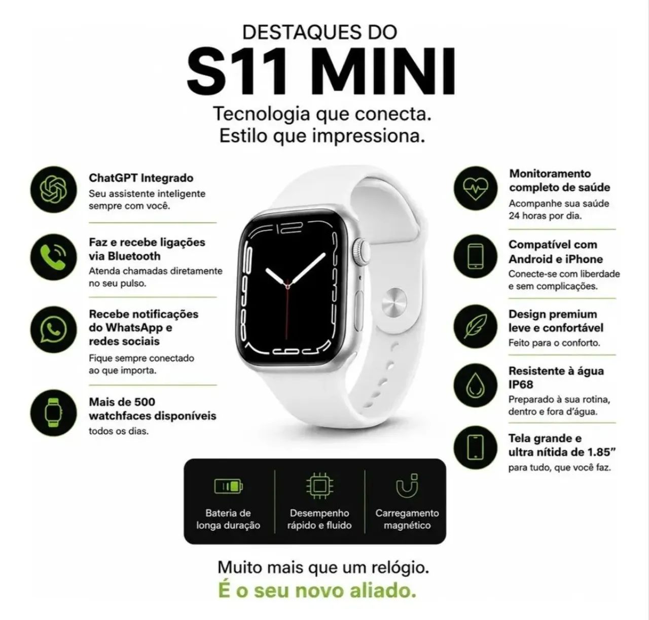 SMARTWATCH S11 MINI 2026 - Foto 5