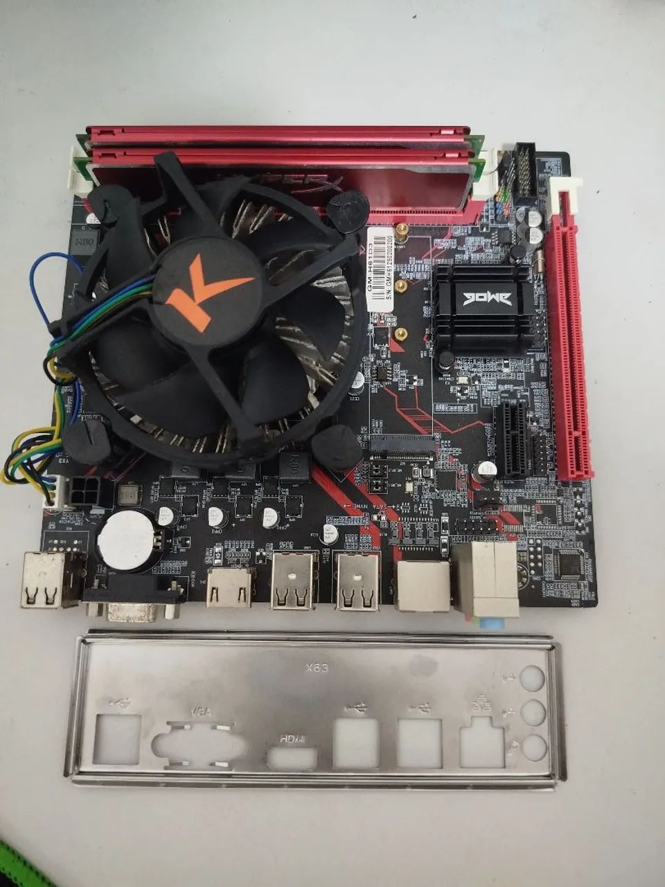 Kit Pentium G1610 12Gb Ram