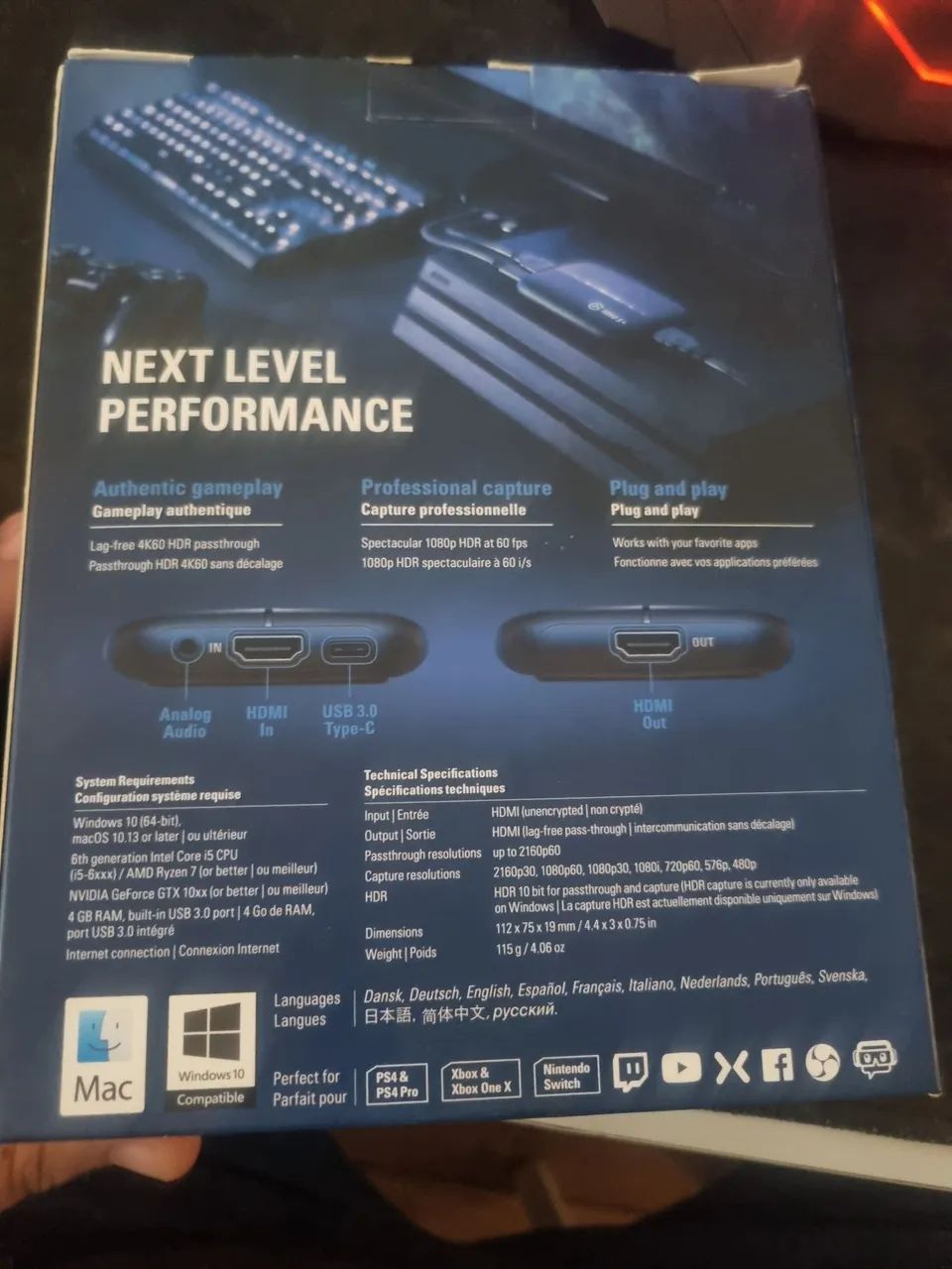 Placa de Captura elgato HD60 S+  - Foto 3