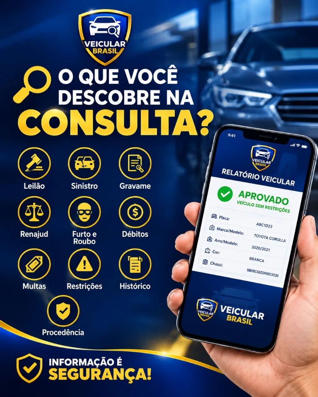 Consulte a Placa do Veículo e Descubra o Histórico - Foto 2