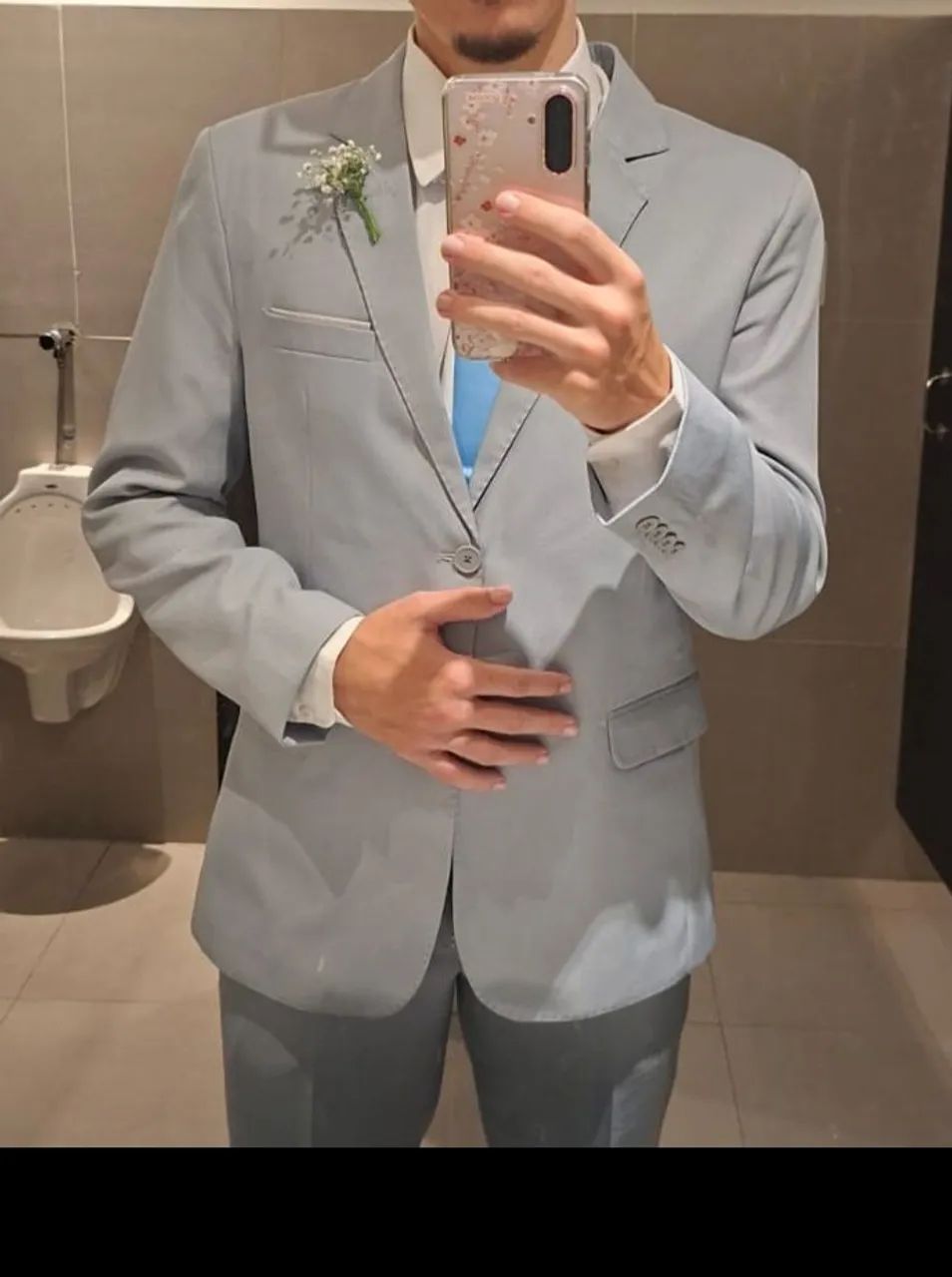 Terno Cinza-Gelo da Terno.com (original)