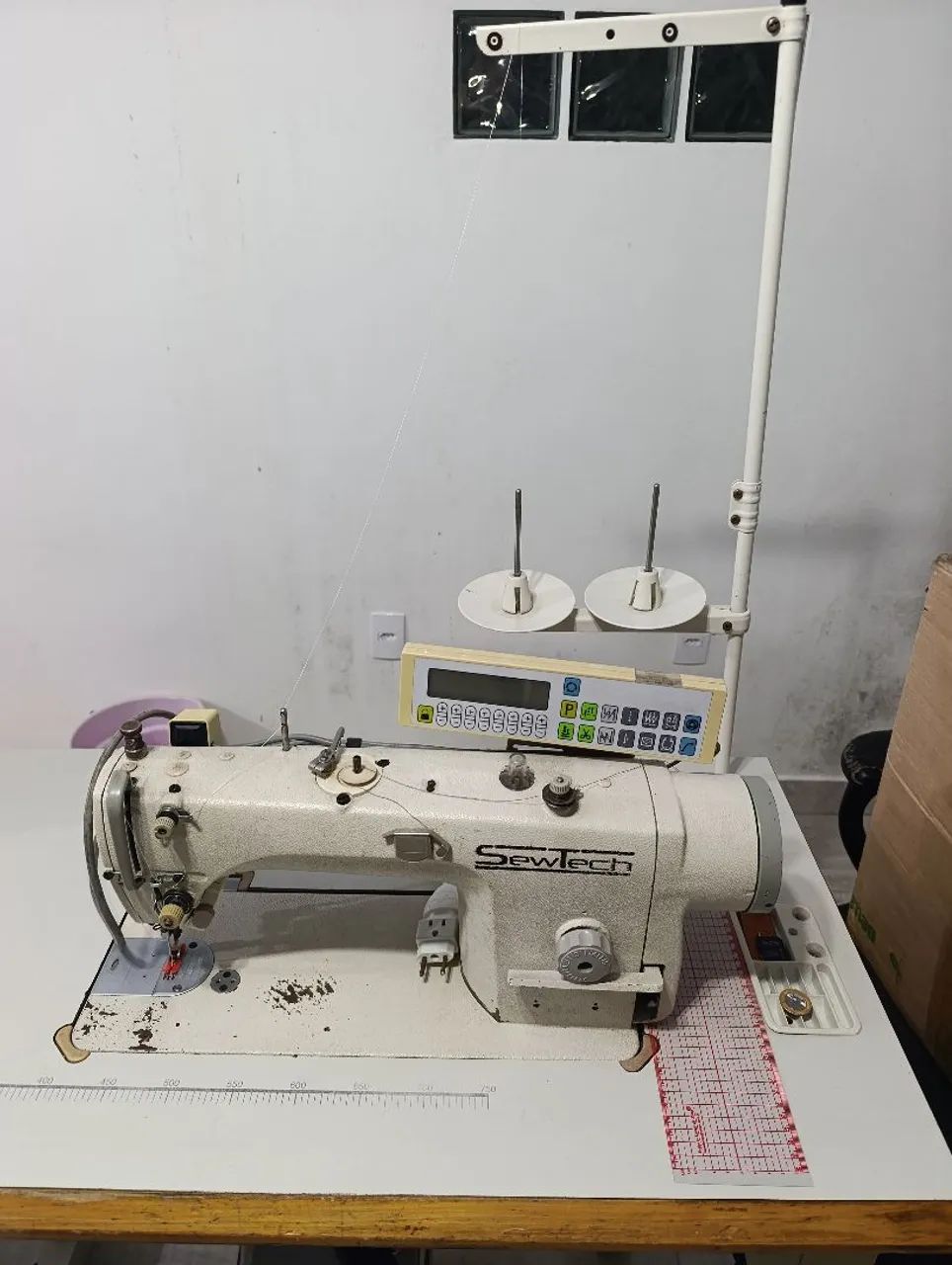 Máquina reta industrial costura direct drive eletrônica  - Foto 2