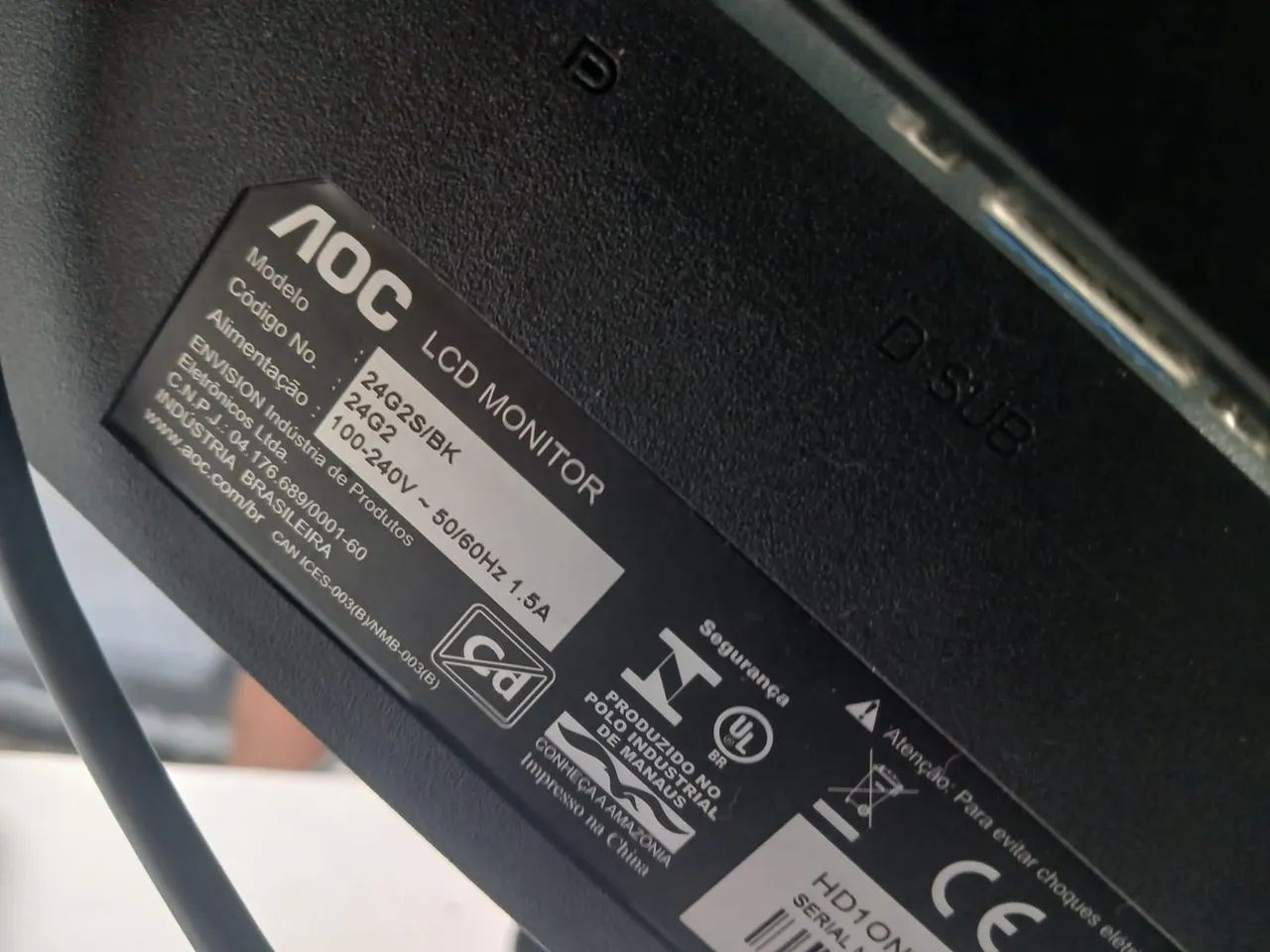 Monitor AOC LCD 24 - Foto 3
