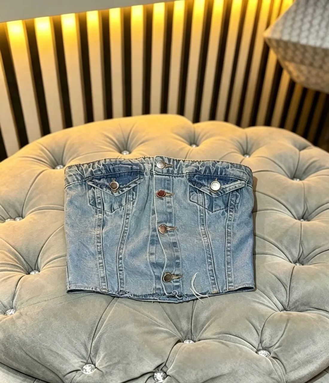 CROPPED JEANS 