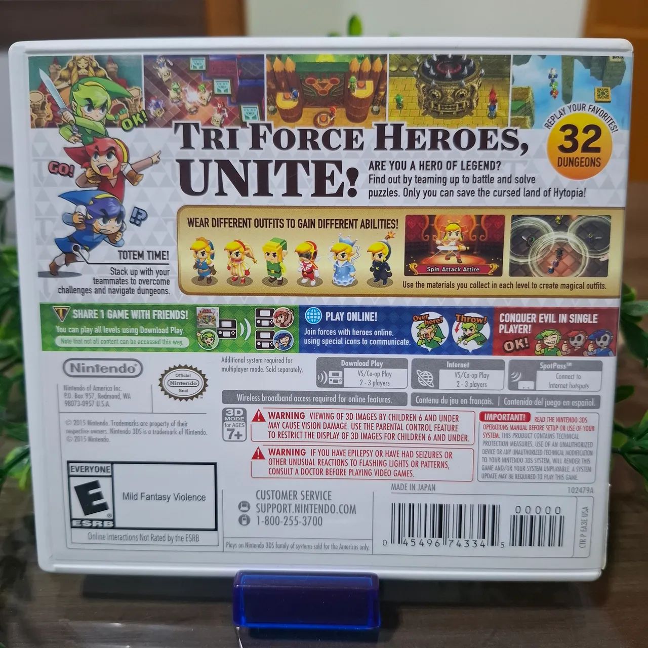 The Legend Of Zelda - Triforce Heroes - Nintendo 3DS - Jogos de