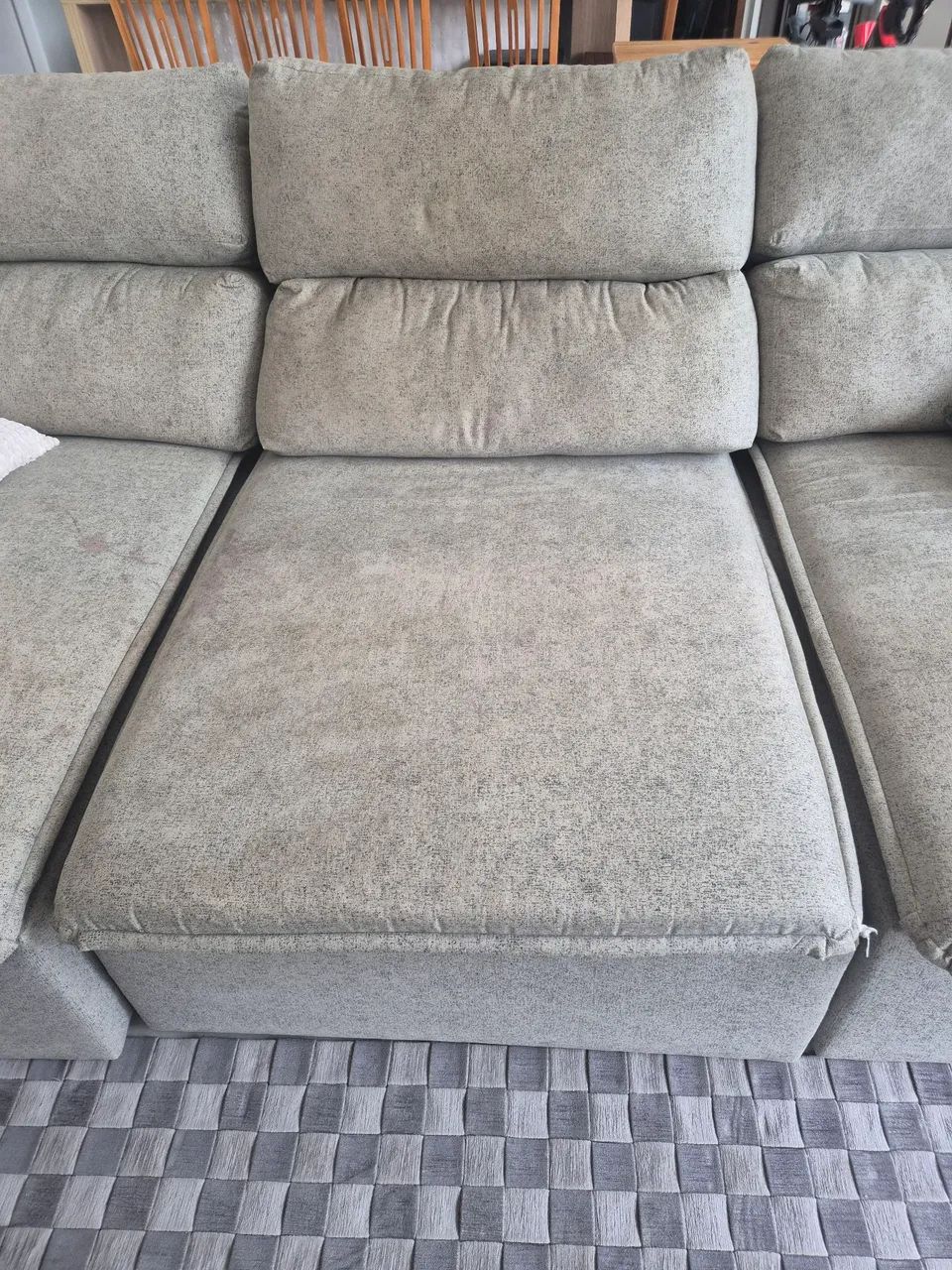 Vendo um sofá modular retrátil e reclinável, 3 módulos ou sofá em blocos / sofá nuvem. - Foto 3