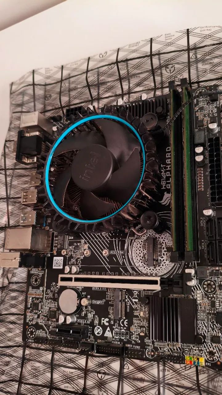 Placa mãe h610m com 16 gb ram - Foto 2