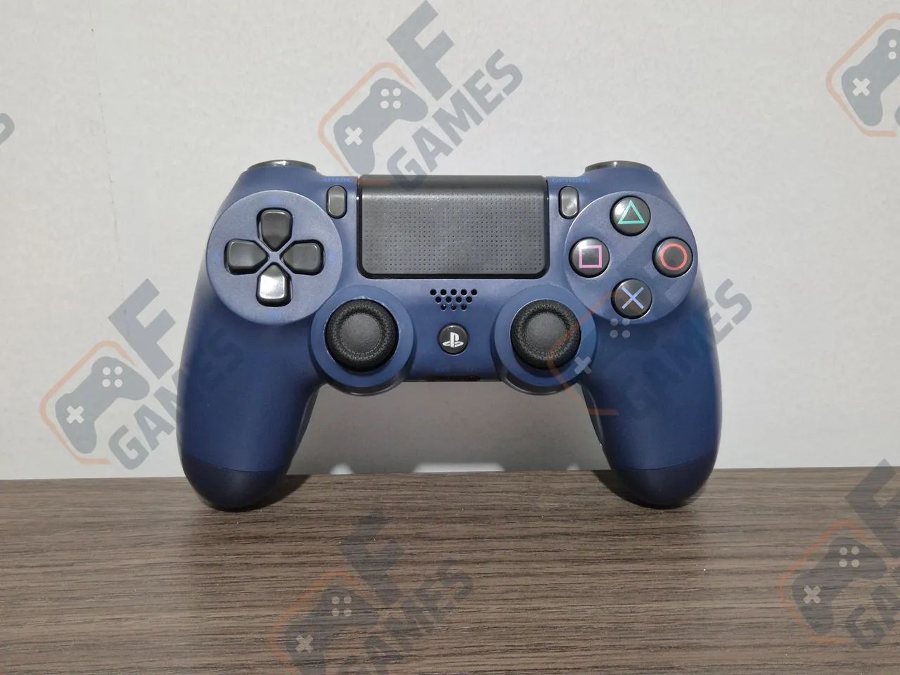 Controle PS4 Original Azul Midnight Seminovo | Com Analógicos Hall Efeect!!!