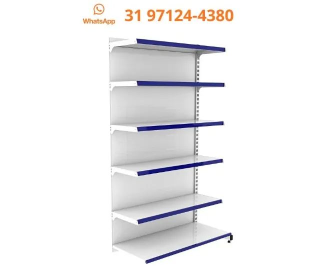 Gondola de Parede 1x2M 6 Bandejas Polar