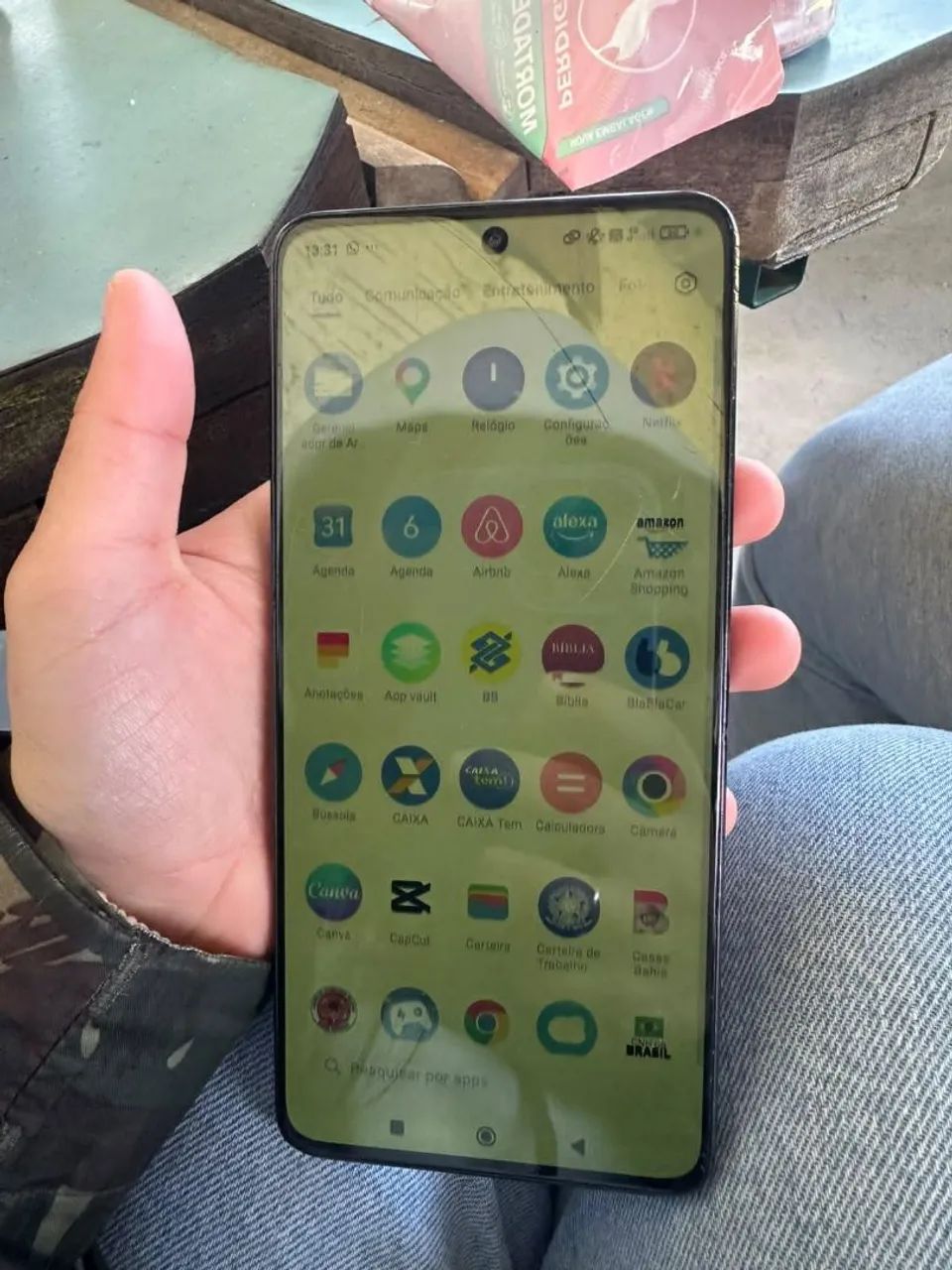 Poco x6 512 gb com pixel queimado  - Foto 2