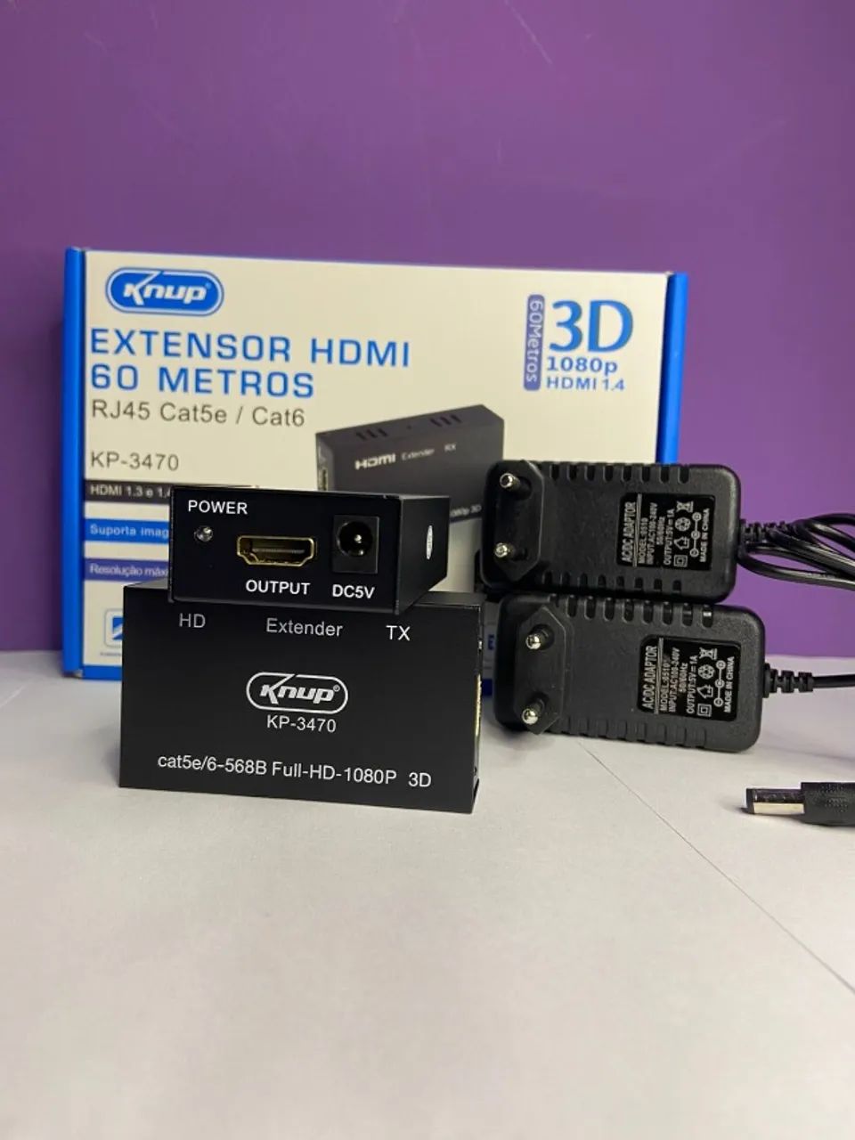 Extensor Hdmi 60 Metros - KP-3470 Knup - Foto 3