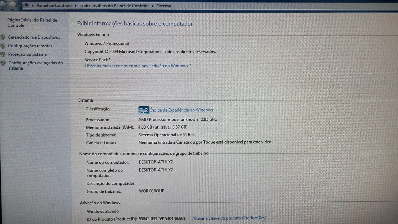 Desktop AMD Sempron | 4GB | SSD 120GB - Foto 4