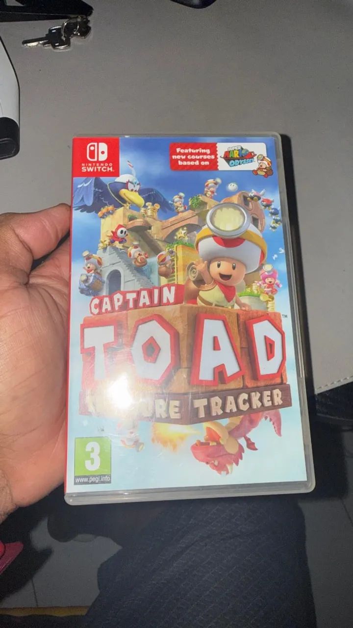 jogo nintendo switch Captain Toad Treasure Tracker