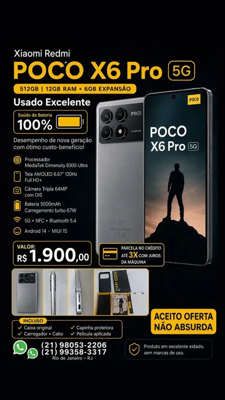 Povo x6 Pro 5g