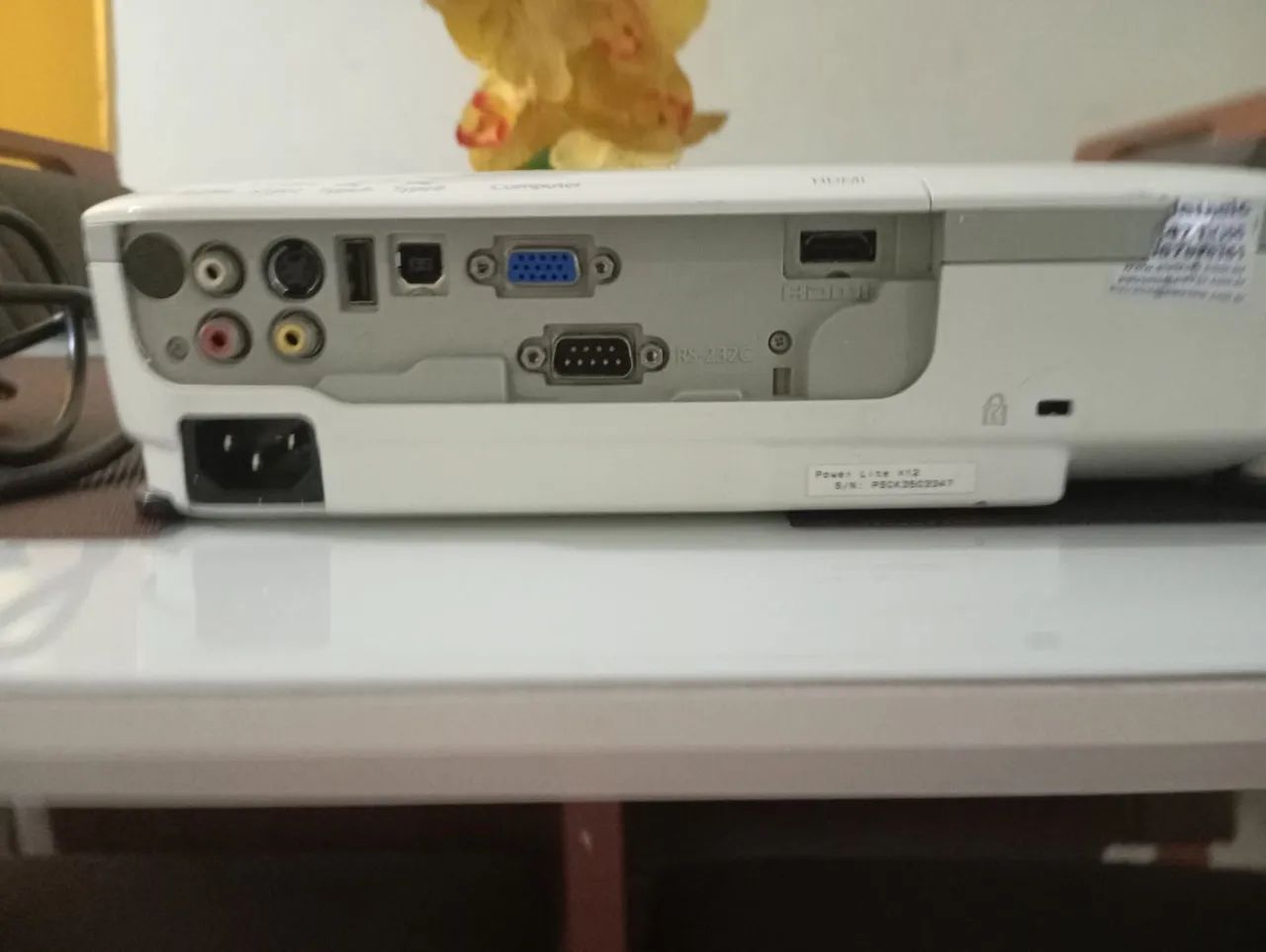 Projetor epson x12 usado  - Foto 4