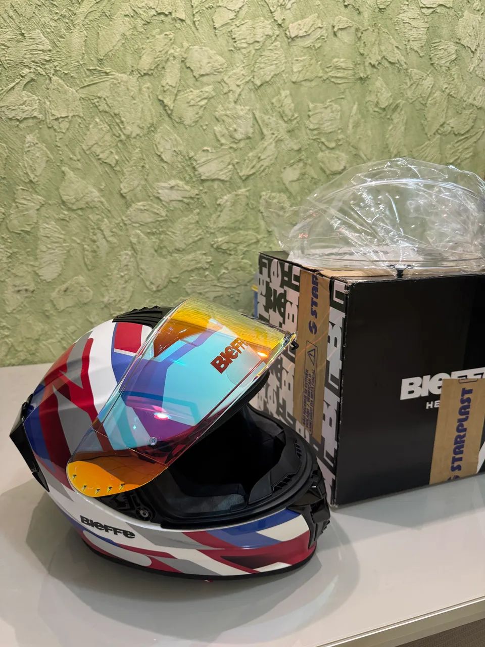 Capacete Bieffe B-reaper + Viseira Fotocromática - Tamanho 58 - Foto 6
