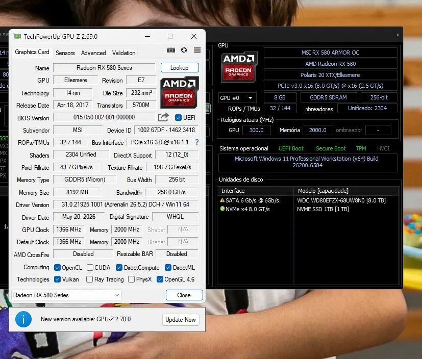 MSI Rx5i0 ARMOR 8GB OC - Foto 3