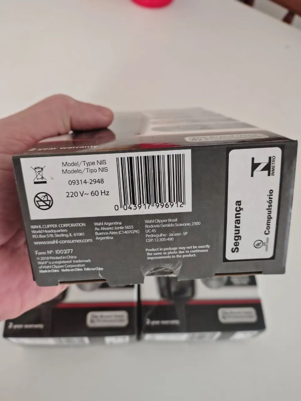 Maquina de Cortar Cabelo Wahl Easy Cut Black 220v - Foto 4