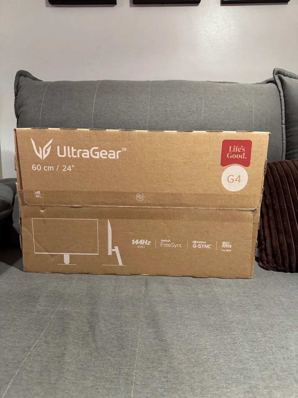 Monitor gamer LG UltraGear 24 Polegadas 144hz (NOVO E LACRADO) Garantia 1 Ano