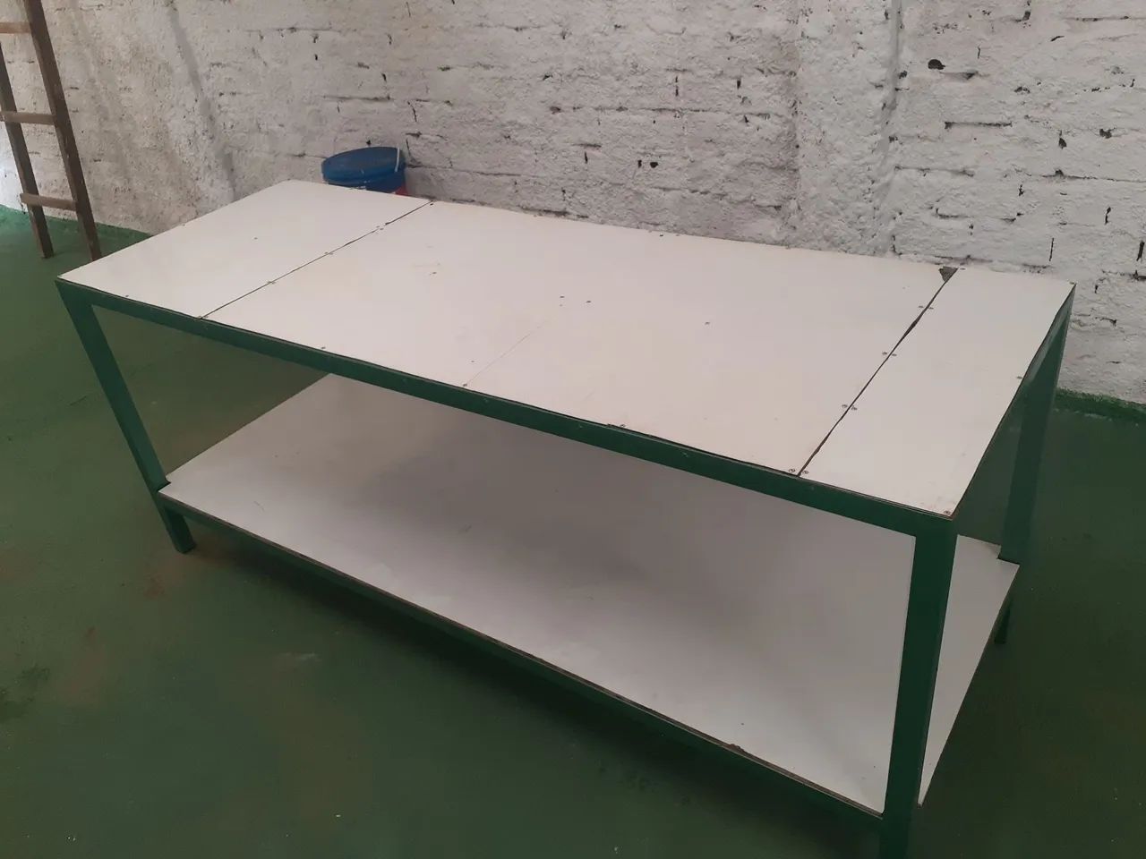 Bancada Reforçada, em aço carbono barato, oportunidade!  - Foto 3