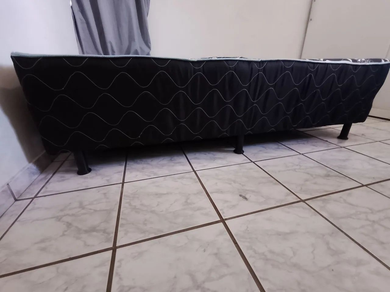 Cama Box Casal Espuma D33 c/ 12 cm Nova! - Foto 2