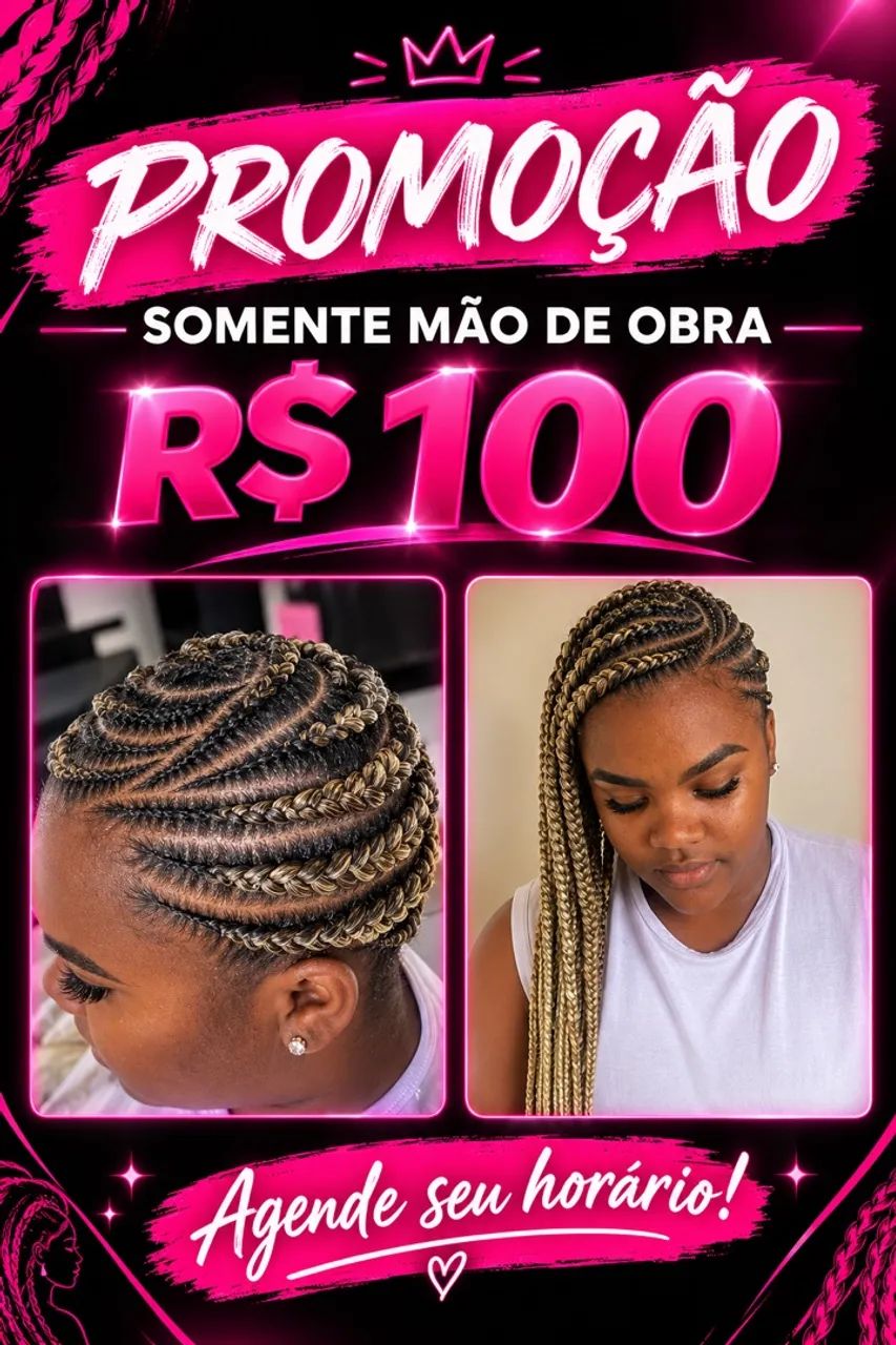 ? TRANÇAS AFRO ? AGENDA ABERTA! ?