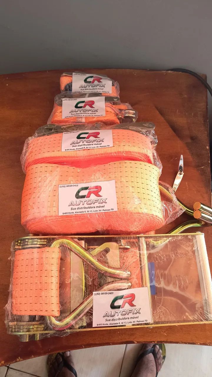 Conjunto cinta catraca Robustec 