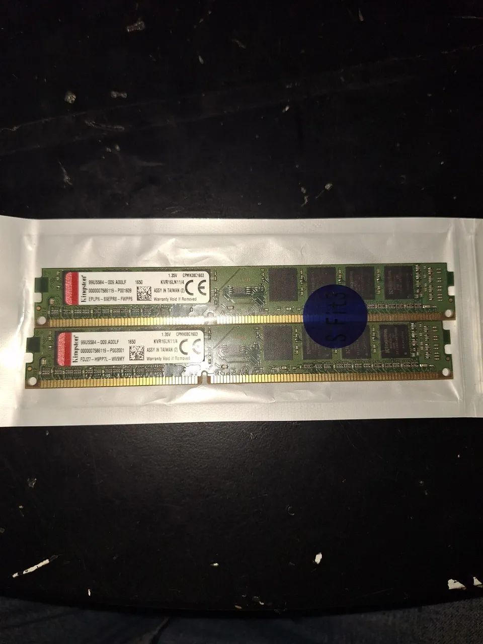 Memória ddr3 8gb 2x4