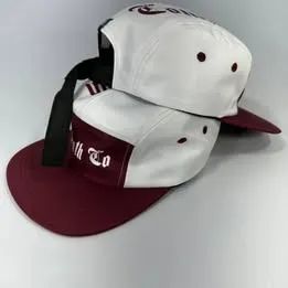 BONÉ FIVE PANEL GRINGO BRANCO/BORDO - Foto 3