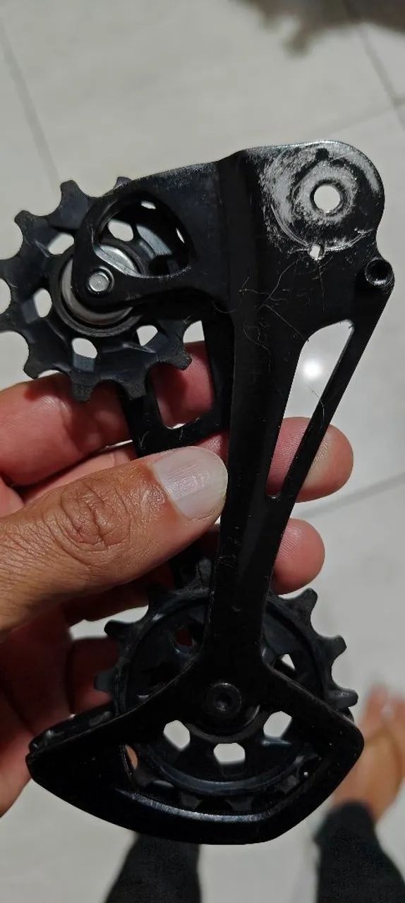 Cage com roldanas do Câmbio Sram nx