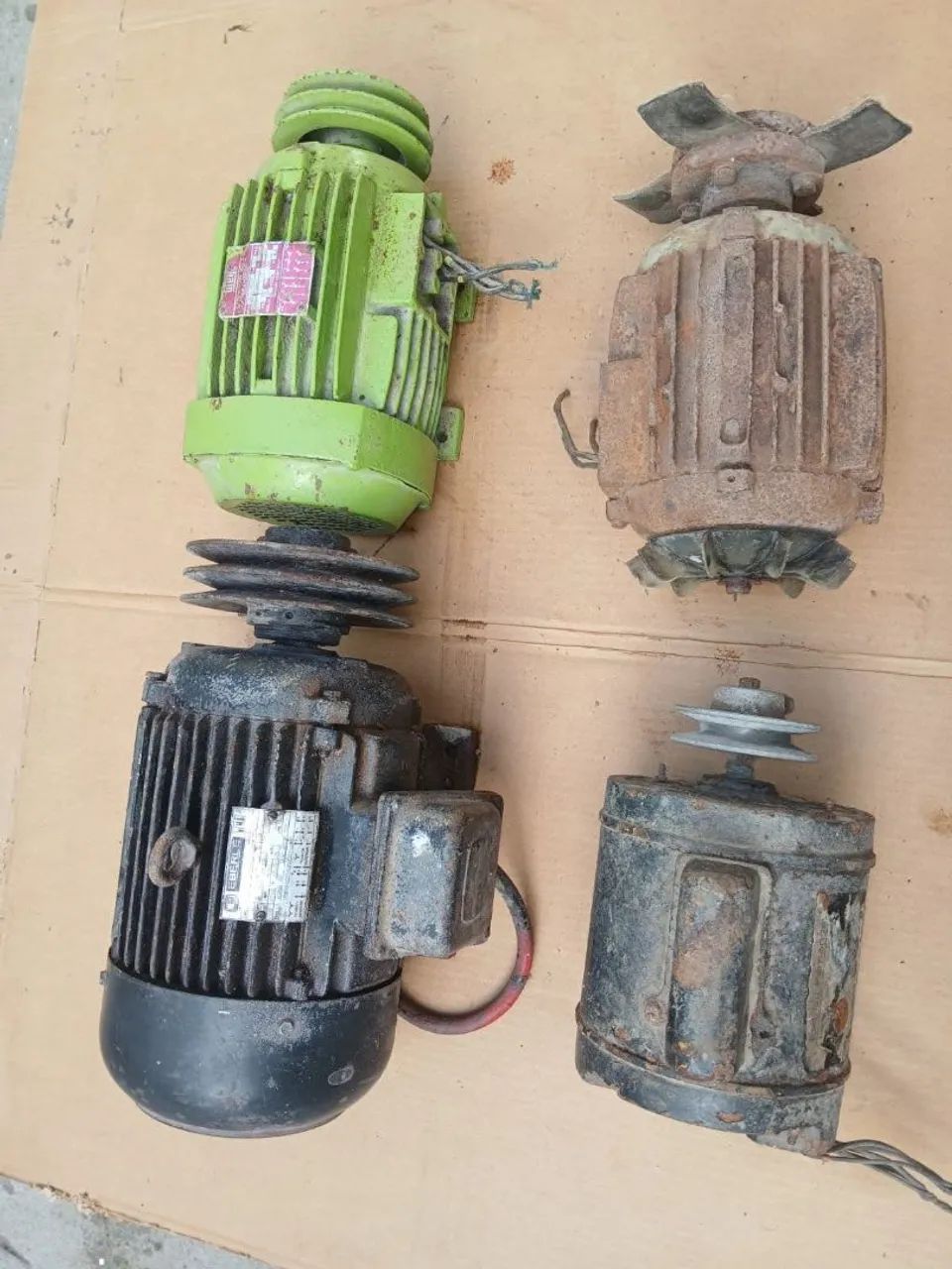 Kit com 4 motores elétricos para máquinas pesadas  - Foto 2