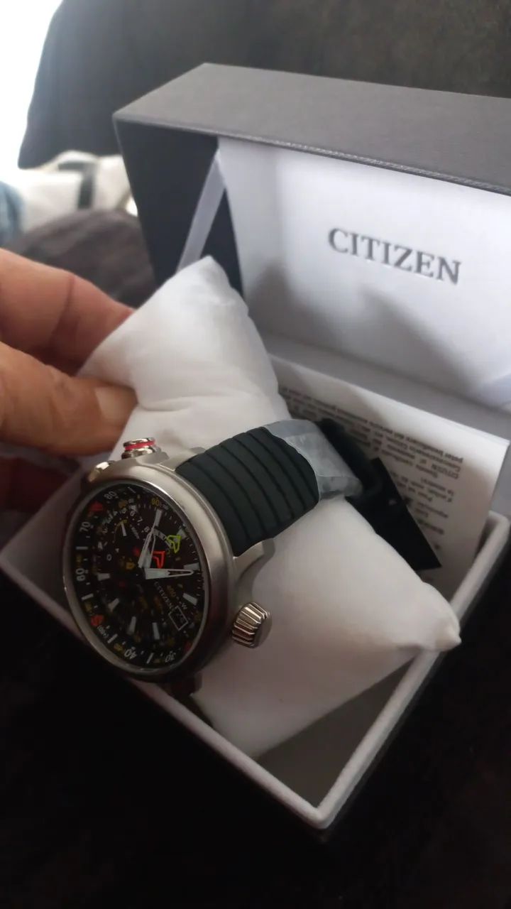 Citizen aqualand alticron novo sem uso