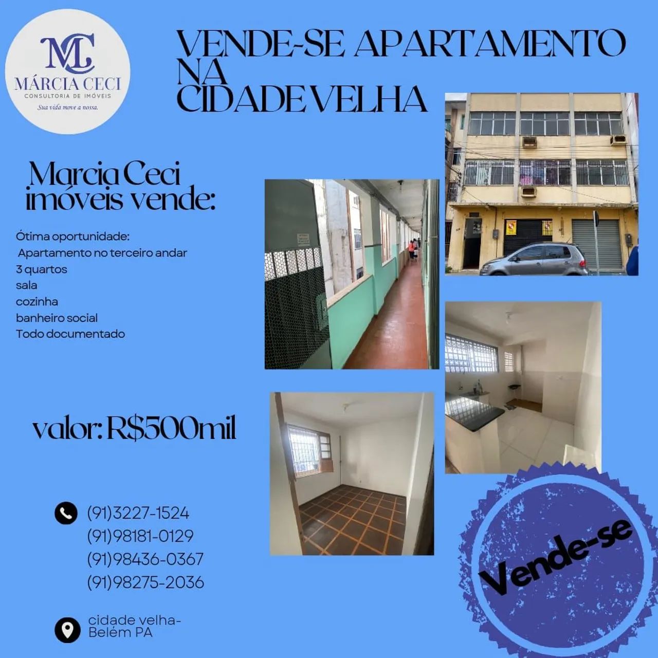 Márcia ceci imóveis vende 