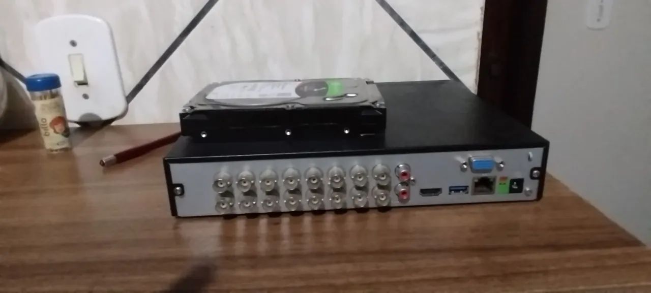 DVR 16CH INTELBRAS + 01HD DE 04TB - Foto 2