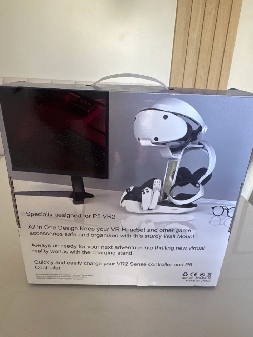 Suporte de estação de carga PSVR2 para controladores PS VR2 e PS5 - Foto 2