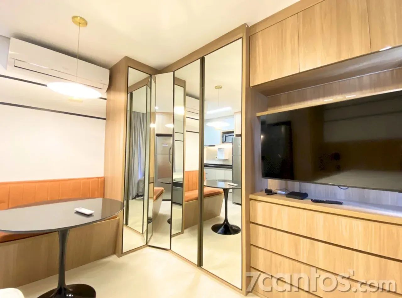 Apartameto, Brooklin, 1 Quarto - Foto 2