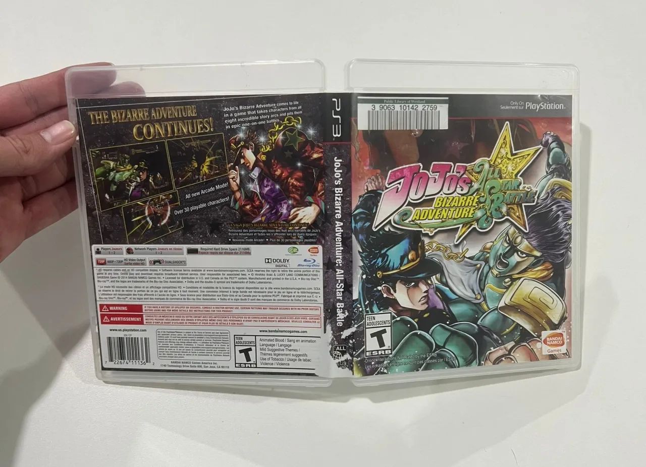 Jojo?s bizarre ps3