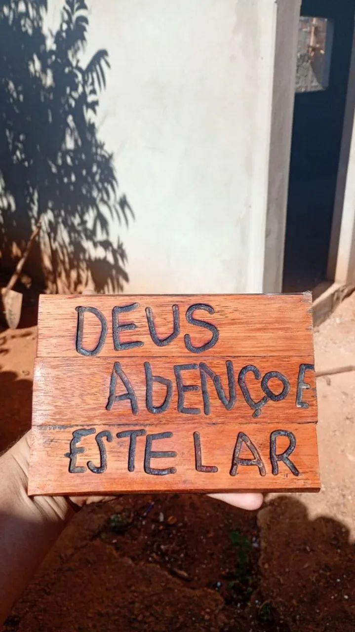 Placa em madeira artesanato - Foto 2