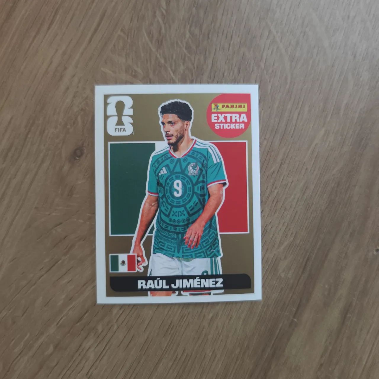 Raúl Jiménez Extra Sticker Panini